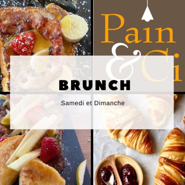 Brunch au Restaurant Café Pain & Cie à Nice en centre ville dans les Alpes Maritimes en Paca