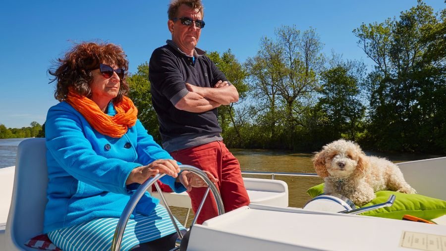 croisière fluviale chien