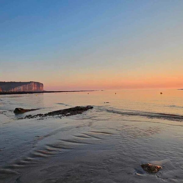 Accès plage au gite le clos du val à loup en Normandie