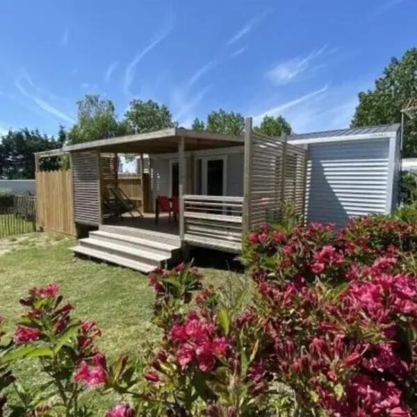 Bungalow du Camping Les Chênes Verts à Pornic en Loire Atlantique dans les Pays de la Loire