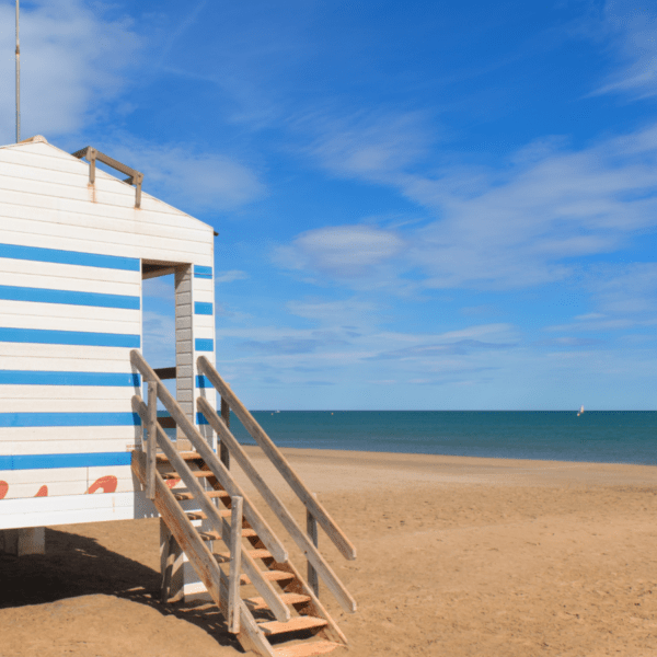 Cabanon à Torreilles au bord de la Méditerranée avec un camping Siblu autorisé aux chiens