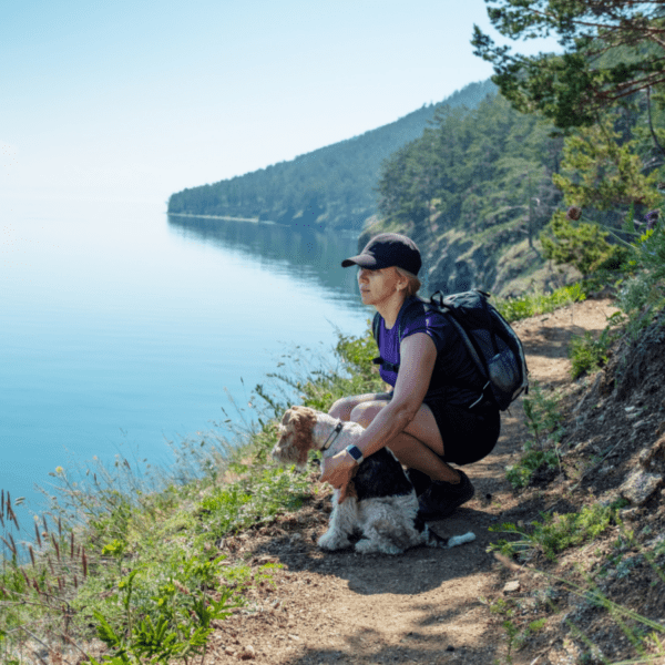 bord de mer randonnée avec un chien été