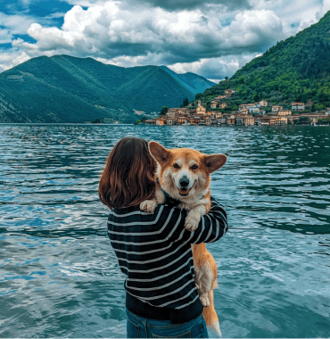 il est possible de découvrir les grands lacs de Lombardie au nord de l'Italie avec son chien