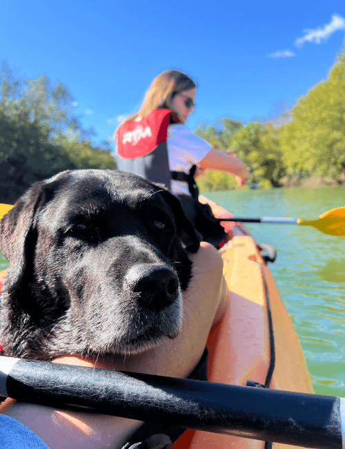 Faire du canoë