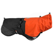 le manteau anti-pluie pour chien de non-stop dogwear noir et orange existe en plusieurs coloris et est de très bonne qualité