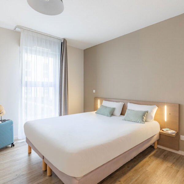 Chambre dans l'appartement dans l'Appart'city Valence