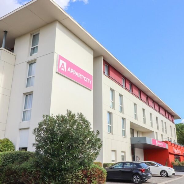 La façade de l'Appart’City Confort Toulouse Labège *** à Toulouse en Haute-Garonne en Occitanie