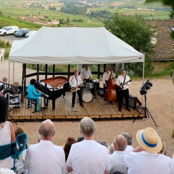 Journée Jazz pour le festival Beaujolais en scène et en musique au Domaine Baron de l’Ecluse dans le Rhône en Auvergne-Rhône-Alpes à Saint Lager