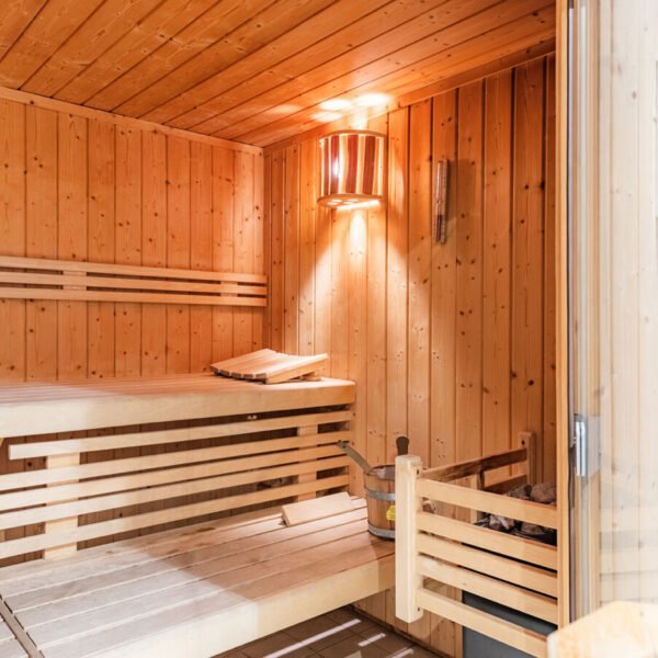 Le sauna de l'Appart'City Confort Vannes à Vannes dans le Morbihan en Bretagne