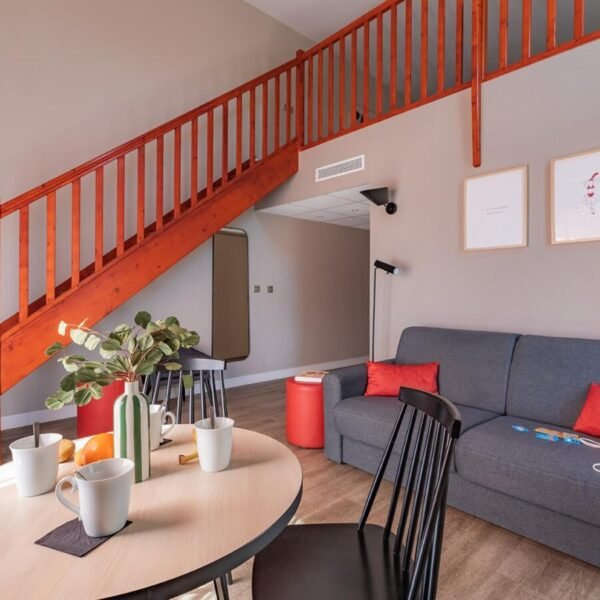 Appartement familial en duplex à l'Appart'City Confort Montpellier Saint-Roch dans l'Hérault en Occitanie
