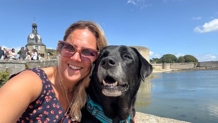 Quimper, Concarneau, Pont-Aven et La Forêt-Fouesnant avec un chien