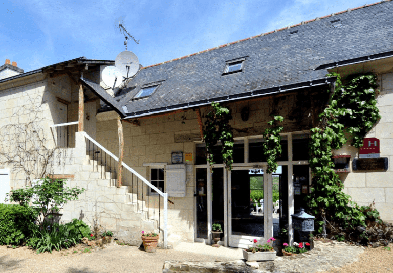 Réception de l'hôtel la demeure de la vignole