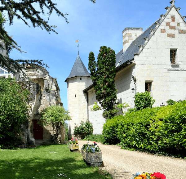 Jardin de l'hôtel la demeure de la vignole