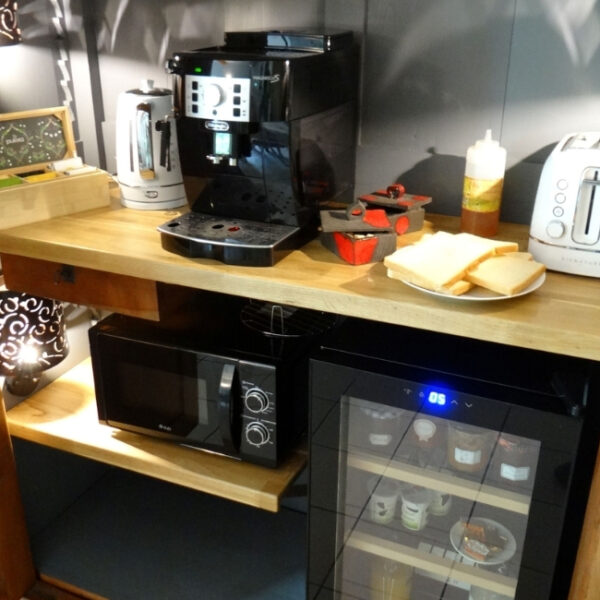 Cuisine des Gîtes des 5 Chemins dans le massif du Sancy dans le Puy de Dôme en Auvergne