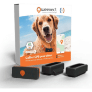 Boitier GPS pour chien Weeneck avec protection contre les chocs