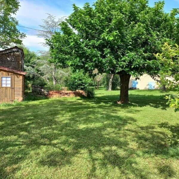 Jardin ouvert du Gite La Sagnarde à Loubressac dans le Lot proche de la Vallée Dordogne