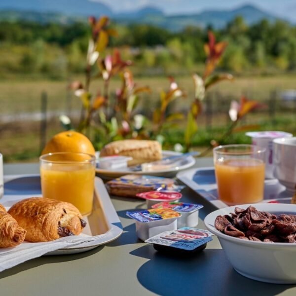 Petit déjeuner de Ibis Budget Nangy Annemasse à Nangy en Haute Savoie, Auvergne Rhône Alpes