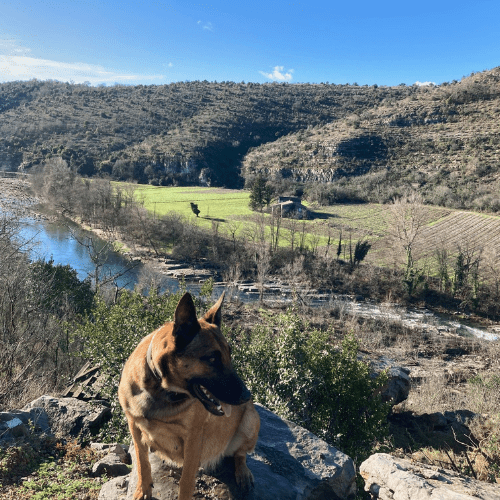 randonnée camping arleblanc