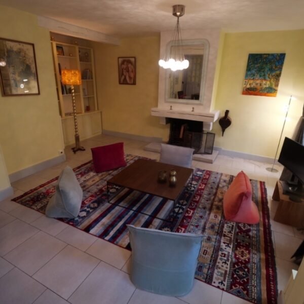 Salle de séjour au Gite Ô & Terre à Dormelles en Seine-et-Marne à l'Île-de-France