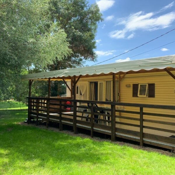 Mobil home au Camping Au Gré du Vent à Taybosc en Gers en Occitanie