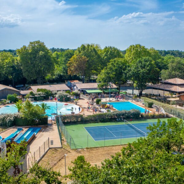 Vu du Camping Sea Green Domaine de la Forge à La Teste-de-Buch en Gironde en Nouvelle-Aquitaine