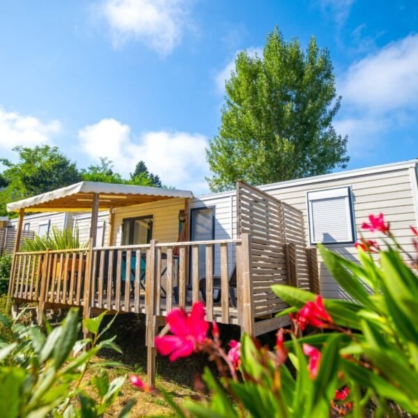 Mobil home au Camping Sea Green Erreka à Bidart dans le Pyrénées-Atlantiques en Nouvelle-Aquitaine