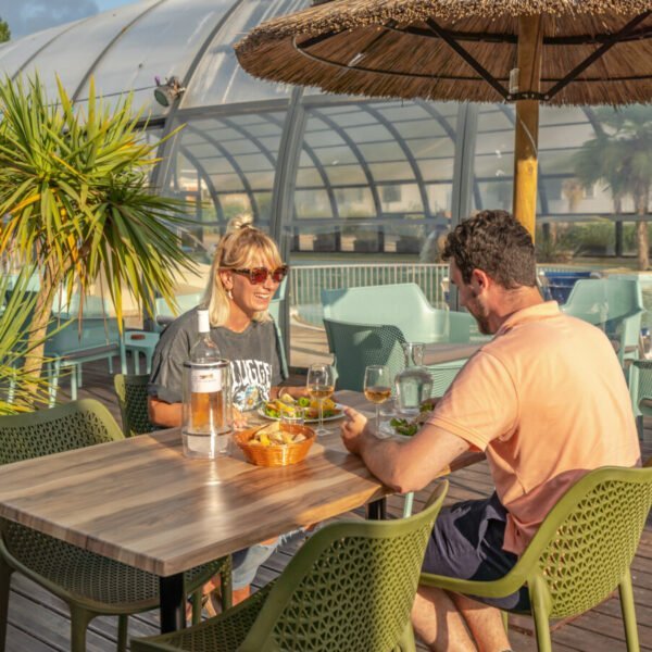Restaurant au Camping Sea Green Emeraude à Saint-Briac-sur-Mer à Ille-et-Vilaine en Bretagne