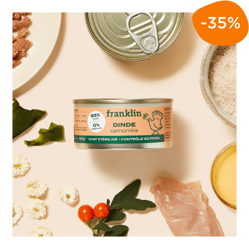 pâtée chat franklin