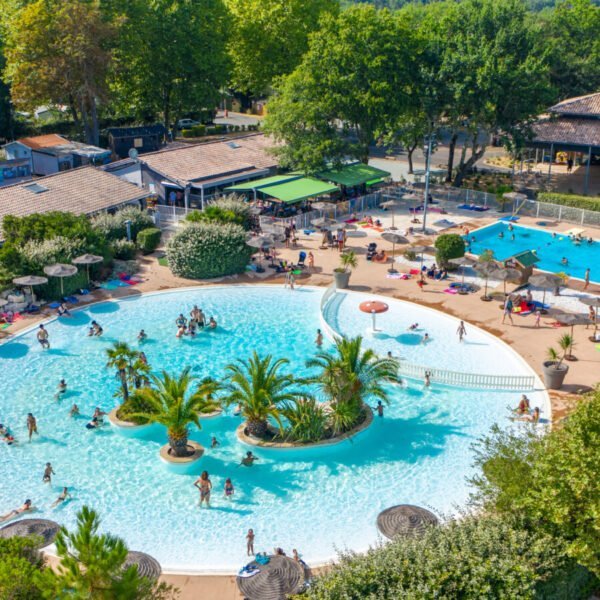 Espace aquatique au Camping Sea Green Domaine de la Forge à La Teste-de-Buch en Gironde en Nouvelle-Aquitaine