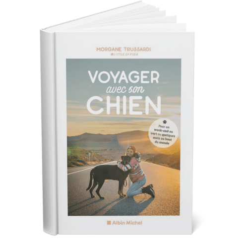 livre de Morgane Trussardi alias Little Gypsea - Voyager avec son chien