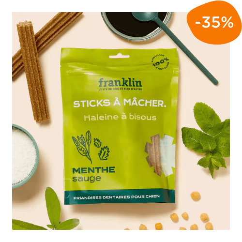 friandise à mâcher chien Franklin