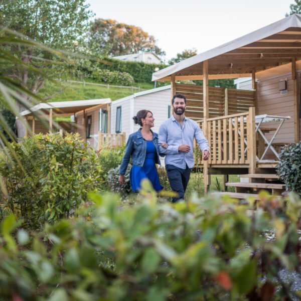 Nature et détente au Camping Sea Green Erreka à Bidart dans le Pyrénées-Atlantiques en Nouvelle-Aquitaine