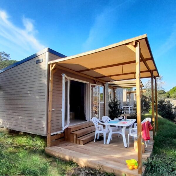 Mobil home au Camping les Cigales à Muy dans le Var en Provence-Alpes-Côte d'Azur