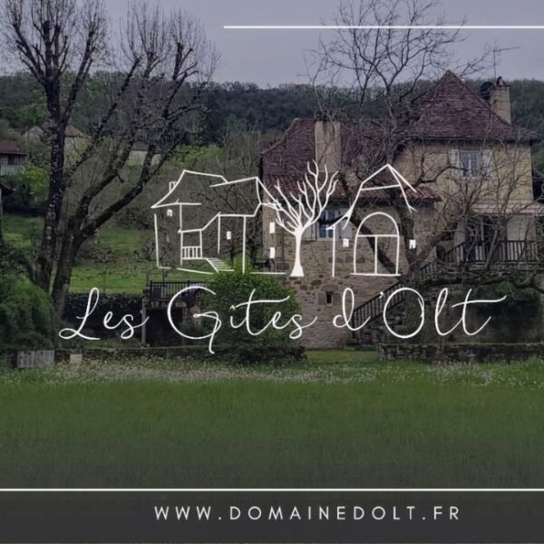 Logo du Gîte Malva du Domaine d’Olt à Balaguier-d'Olt à l’Aveyron en Occitanie