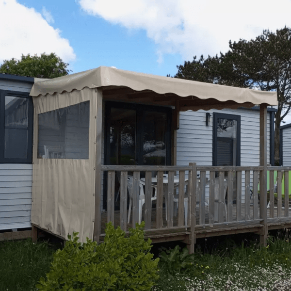 Mobil home au Camping Sunêlia Baie de Saint-Pol à Saint-Pol-de-Léon à Finistère en Bretagne