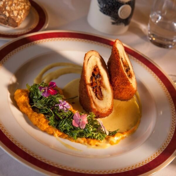 Plat du Restaurant Au Bois Le Sire en Alsace à Orbey proche de Colmar