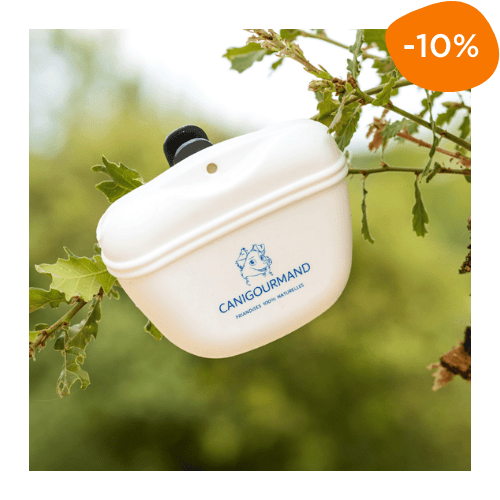pochette à friandises pour chien Canigourmand code promo -10%