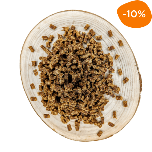 réduction -10% avec code Canigourmand friandises dinde séchée