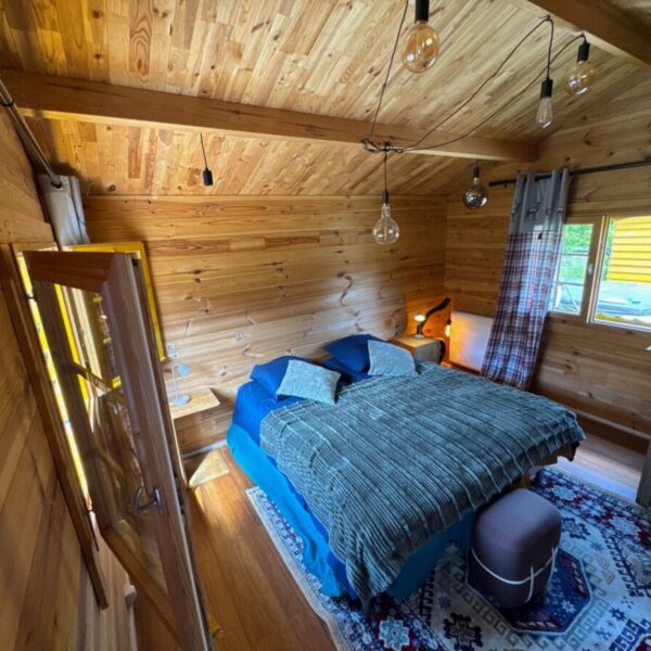 Chambre cosy du Gîte Ô & Terre près de Fontainebleau avec Spa et jardin clos en Seine et Marne à 1h30 de Paris