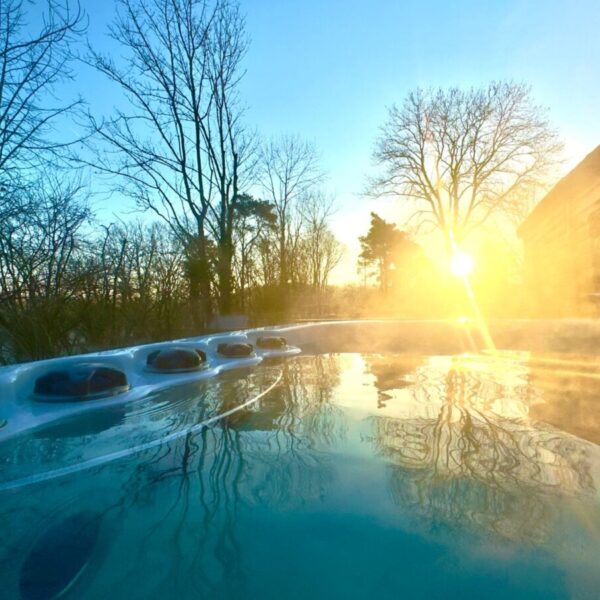 Spa du Gîte Ô & Terre près de Fontainebleau avec Spa et jardin clos en Seine et Marne à 1h30 de Paris