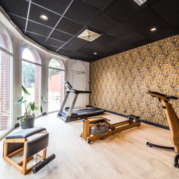 Salle de sport de l'Hôtel BW Le Relais du Vigneron en Champagne à Vertus dans la Marne