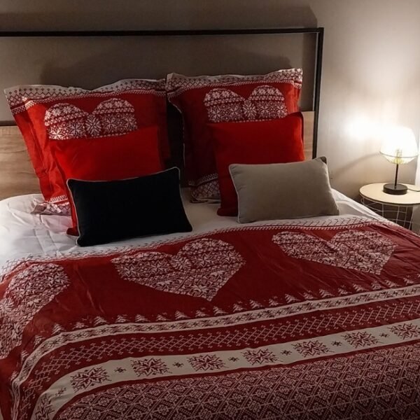 Chambre double cosy au Gite Traitsanes en Berry dans le Cher en Centre Val de Loire