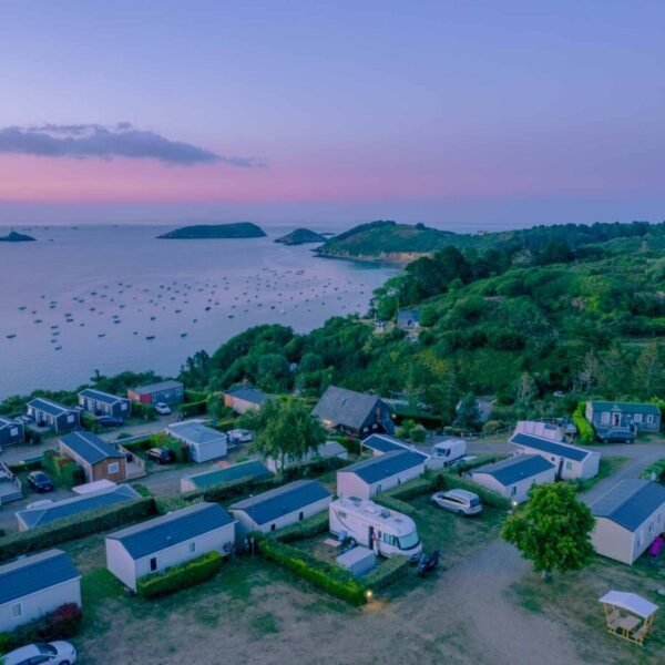 locations de vacances vue mer au camping Cap de Bréhat dans les Cotes d'Armor