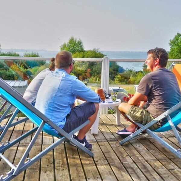 locations de vacances vue mer au camping Cap de Bréhat dans les Cotes d'Armor