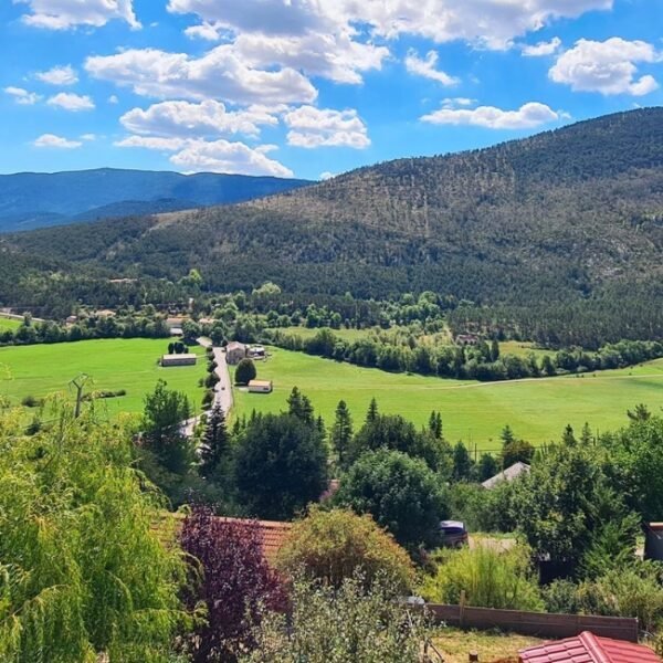 vue sur le parc naturel regional des préalpes d'azur