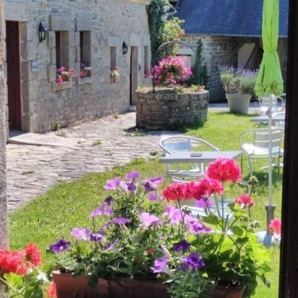 Jardin chez Le Domaine de Lesvaniel à Landudec dans le Finistère en Bretagne