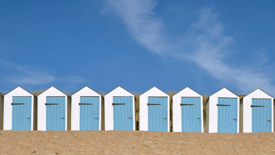 Une plage dans le sud de la Vendée.