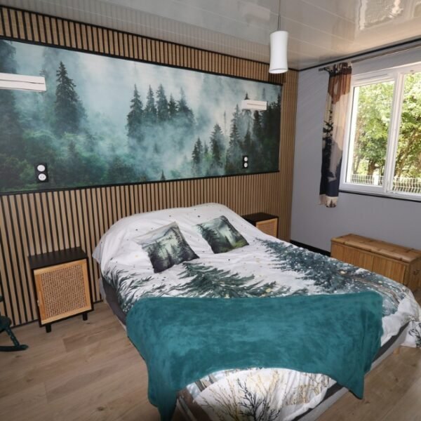 Chambre double au Gîte L'Azmontain près de Gérardmer dans les Vosges