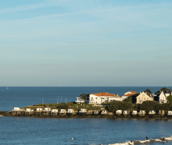 une vue sur Rochefort Océan en Charente-Maritime.
