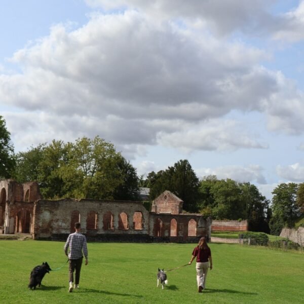 Chiens acceptés à la Citadelle de Doullens près d'Amiens dans la Somme dans les Hauts-de-France